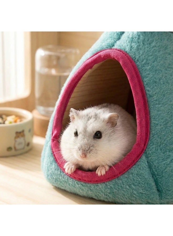  إكس إف إكسينغفو حمّام حيوانات، سرير ناعم، بيت حيوانات أليفة صغير، بيت معلق قفصعشش للهامستر والفأر والقنفذ للنوم واللعب - Image 2